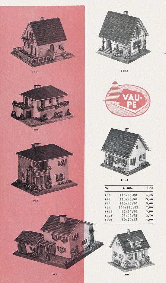 Vau-Pe Faltblatt 1957