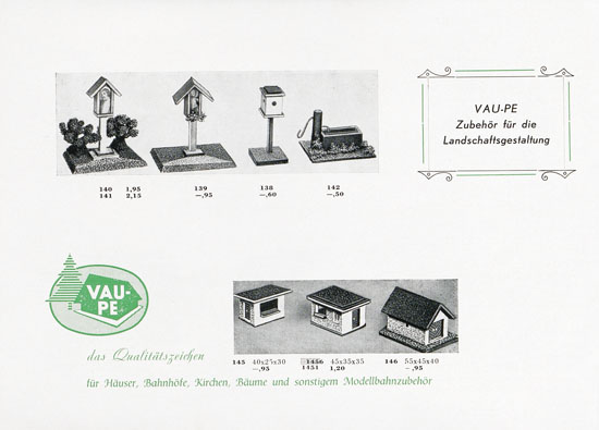 Vau-Pe Katalog 1956