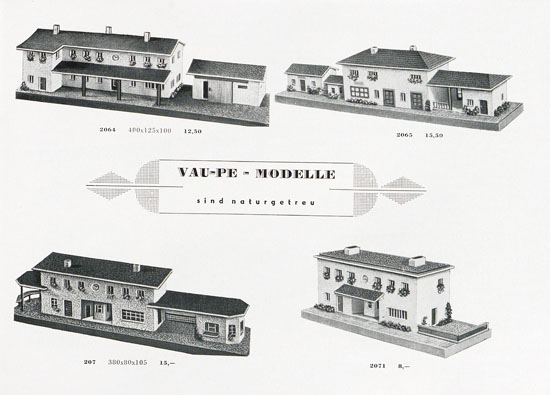 Vau-Pe Katalog 1956