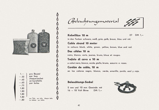 Vau-Pe Katalog 1959