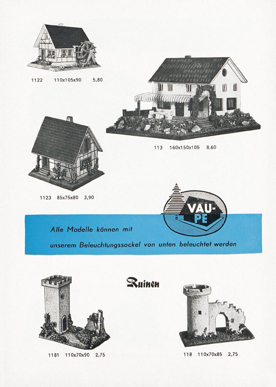 Vau-Pe Katalog 1962