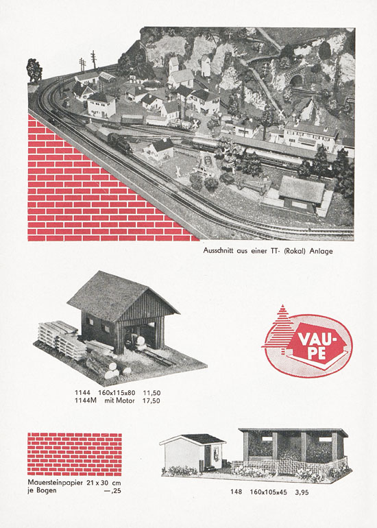 Vau-Pe Katalog 1962