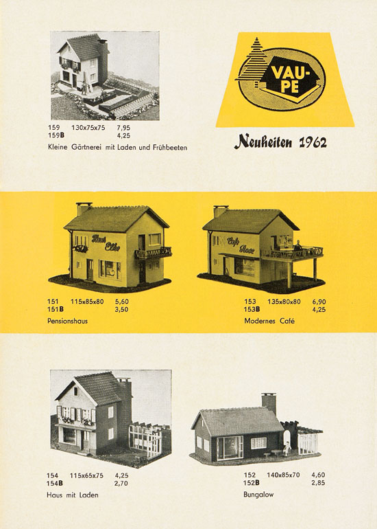 Vau-Pe Katalog 1962