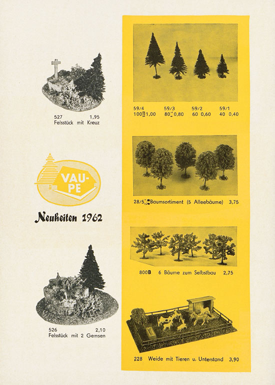 Vau-Pe Katalog 1962