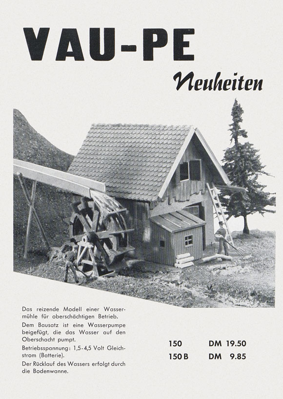 Vau-Pe Neuheiten Prospekt 1962