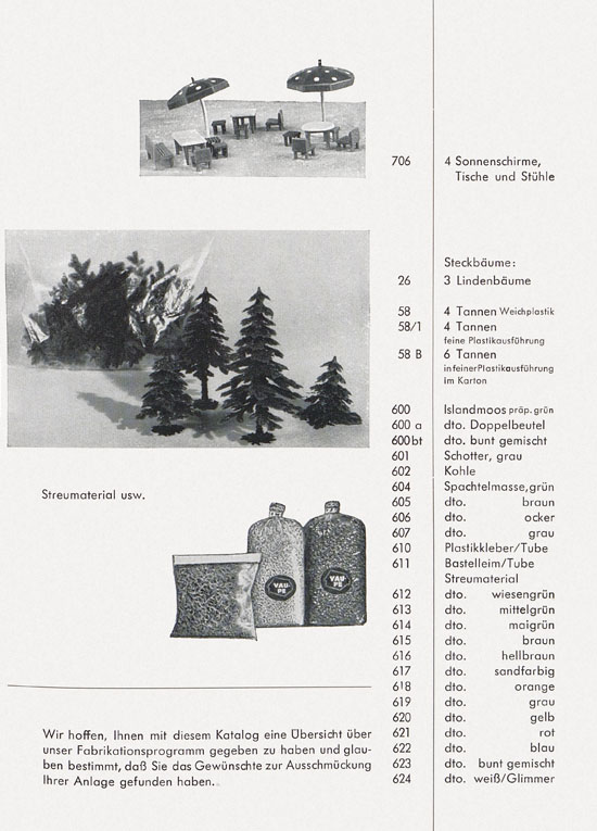 Vau-Pe Katalog 1969