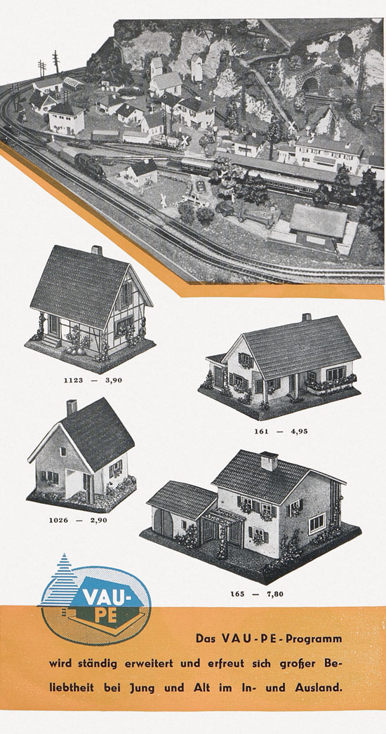 Vau-Pe Modellauswahl 1959