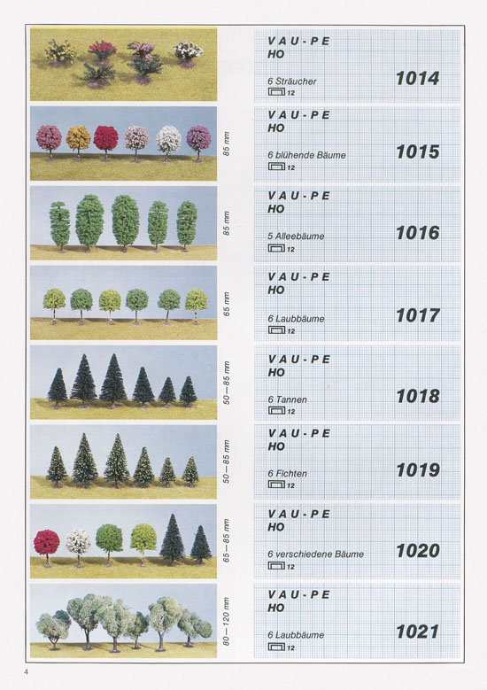 Seite 4 Vau-Pe Katalog 1986