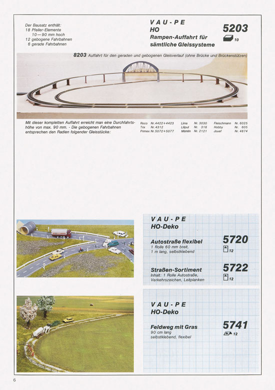 Seite 6 Vau-Pe Katalog 1986