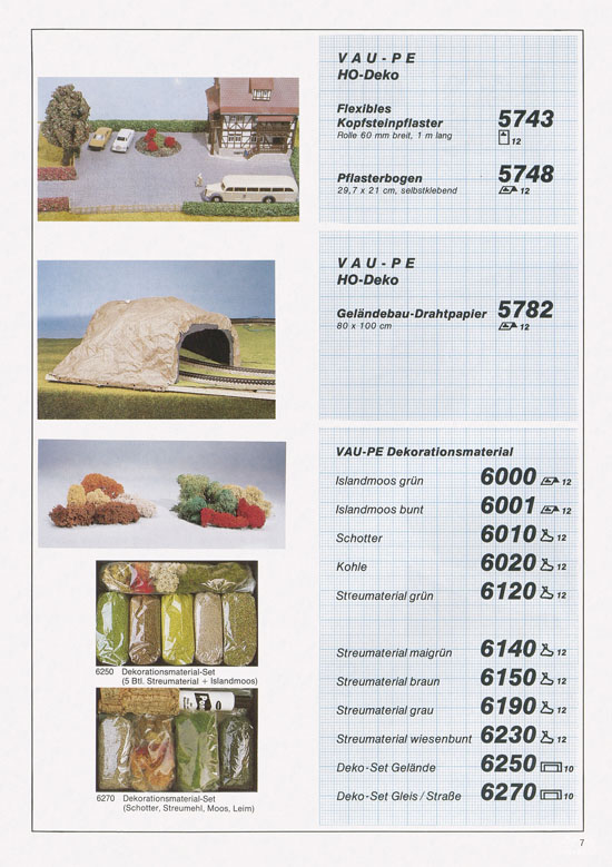 Seite 7 Vau-Pe Katalog 1986
