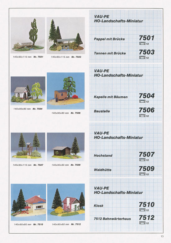 Seite 13 Vau-Pe Katalog 1986