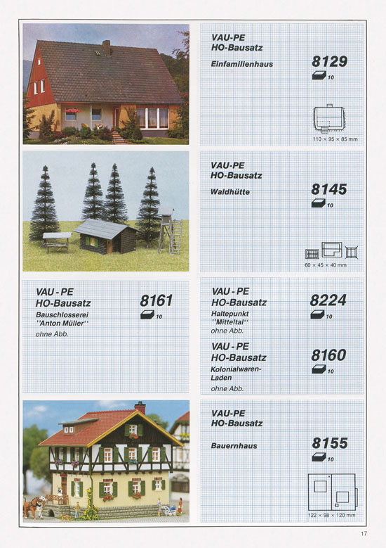 Seite 17 Vau-Pe Katalog 1986