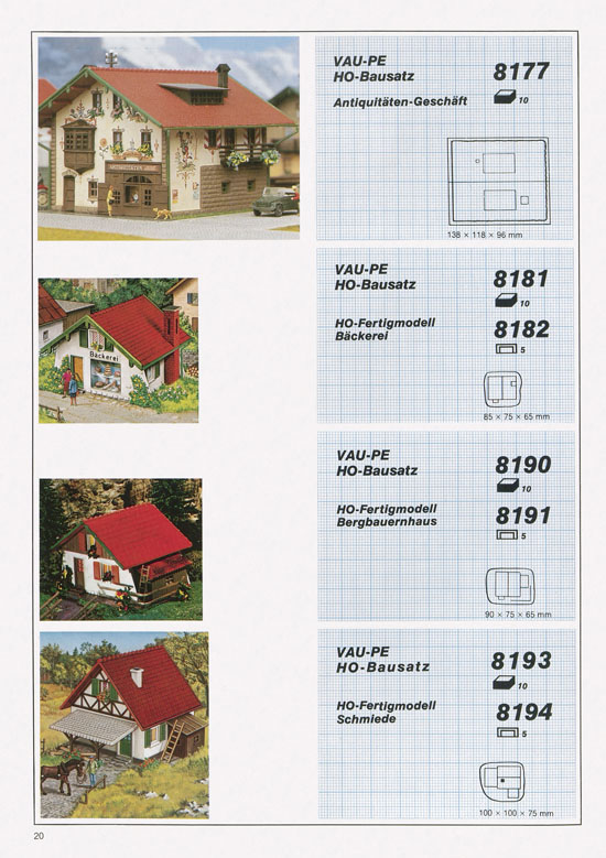 Seite 20 Vau-Pe Katalog 1986