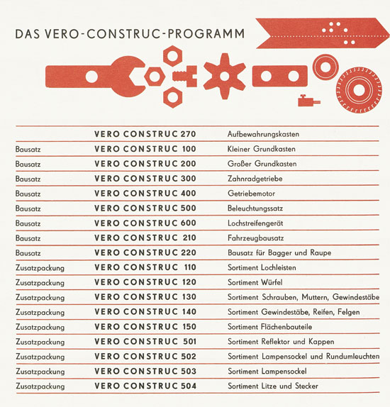 VERO Construc Programm 1975