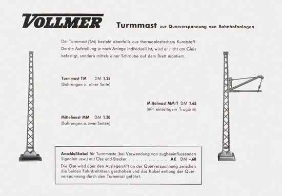 Seite 3 Vollmer Katalog 1954