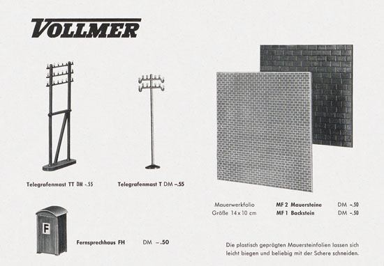 Seite 9 Vollmer Katalog 1954