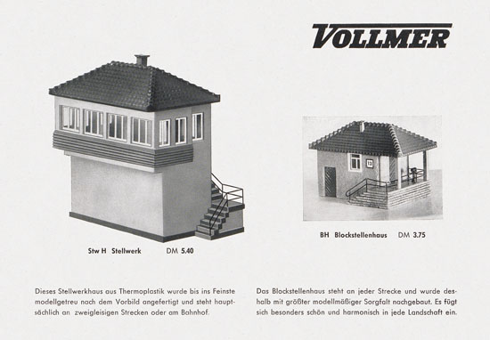 Vollmer Katalog 1954