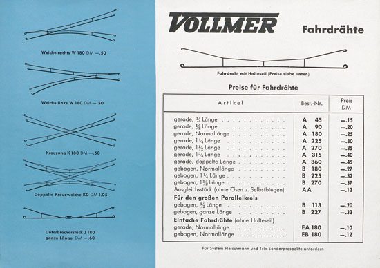 Vollmer Katalog 1956