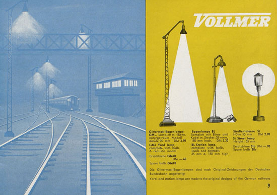 Vollmer Katalog 1958