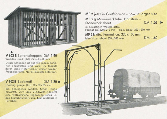 Vollmer Katalog 1958