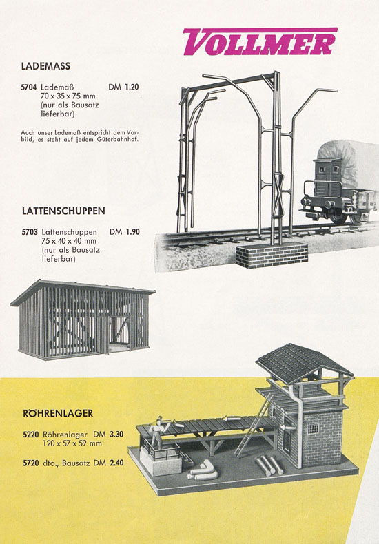 Vollmer Katalog 1960