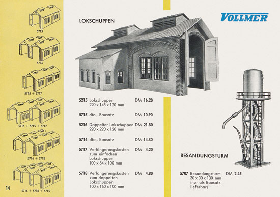 Vollmer Katalog 1961-1962