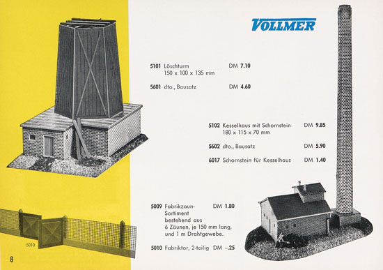 Vollmer Katalog 1962-1963