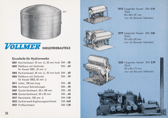 Vollmer Katalog 1962-1963