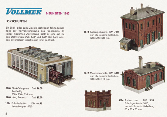 Vollmer Katalog 1963-1964