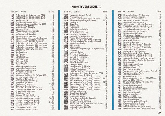 Vollmer Katalog 1963-1964