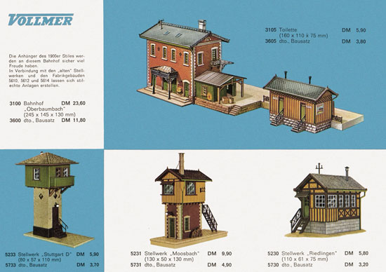 Vollmer Katalog 1965-1966