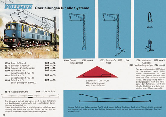 Vollmer Katalog 1965-1966