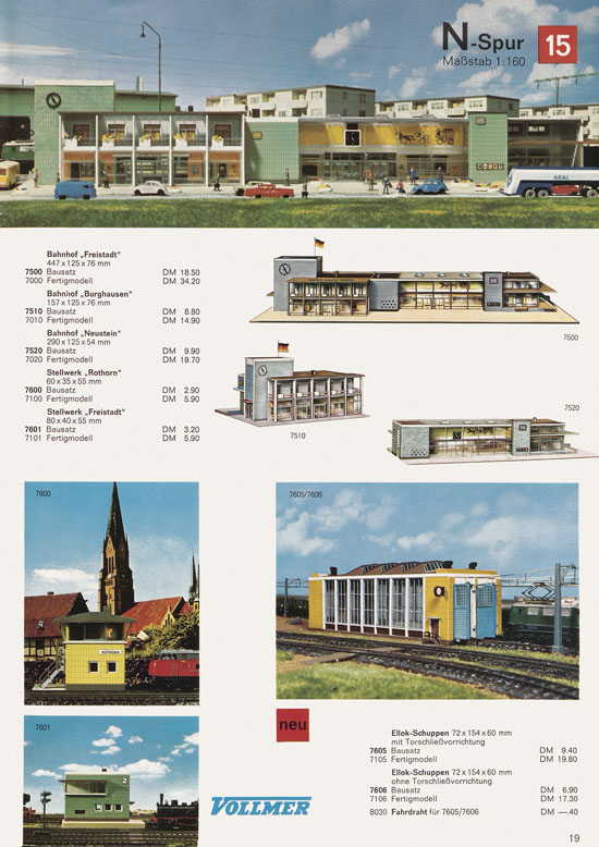 Vollmer Katalog 1968-1969