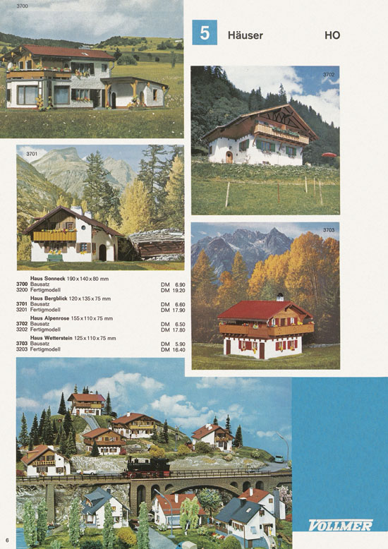 Vollmer Katalog 1969-1970