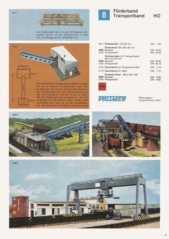 Vollmer Katalog 1969-1970