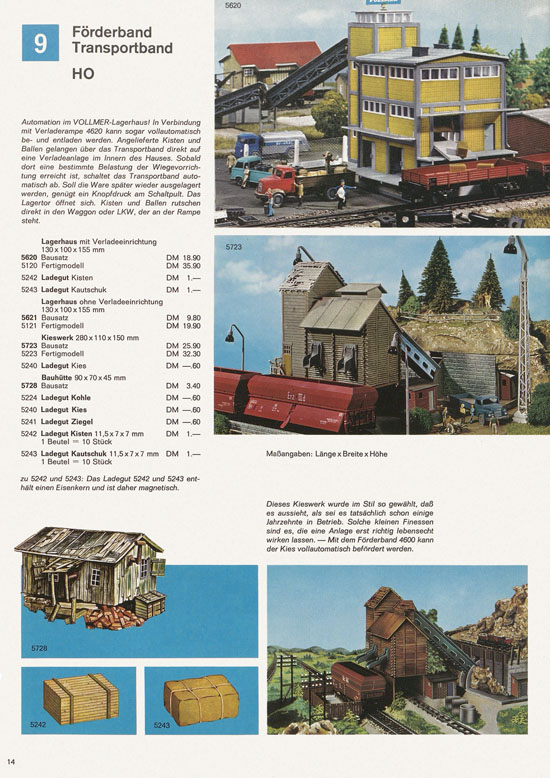 Vollmer Katalog 1969-1970