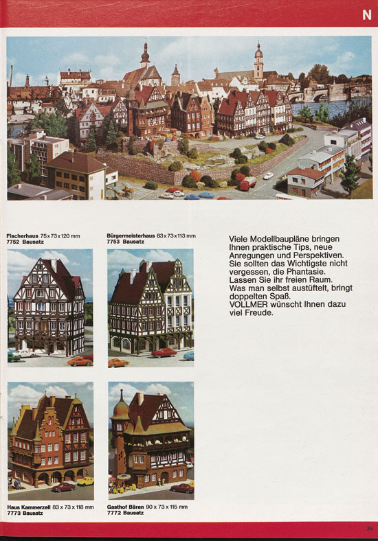 Vollmer Katalog 1976