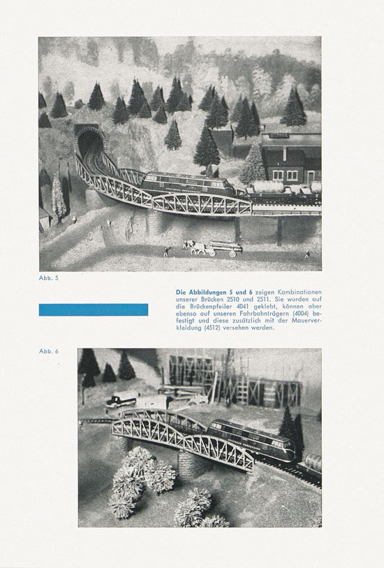 Vollmer 1000 Möglichkeiten Brücken 1962