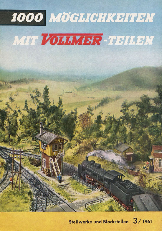 Vollmer 1000 Möglichkeiten Stellwerke und Blockstellen 1961