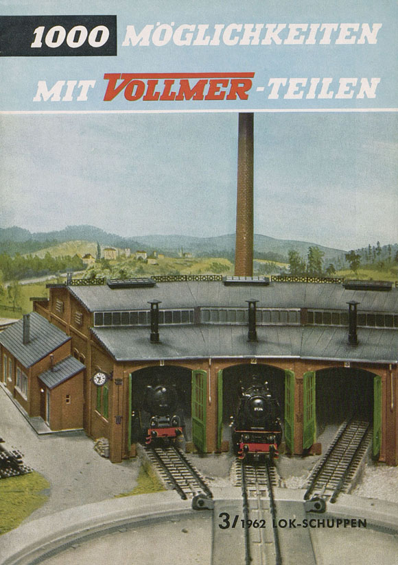 Vollmer 1000 Möglichkeiten Lokschuppen 1962