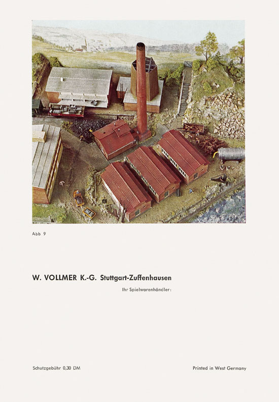 Vollmer 1000 Möglichkeiten Industrieanlagen 1960