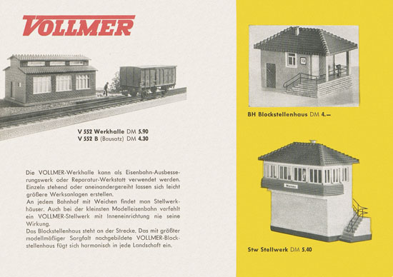 Vollmer Katalog 1957