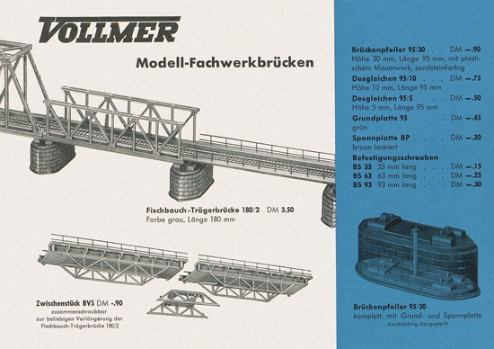 Vollmer Katalog 1957