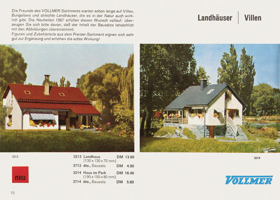 Vollmer Katalog 1967-1968