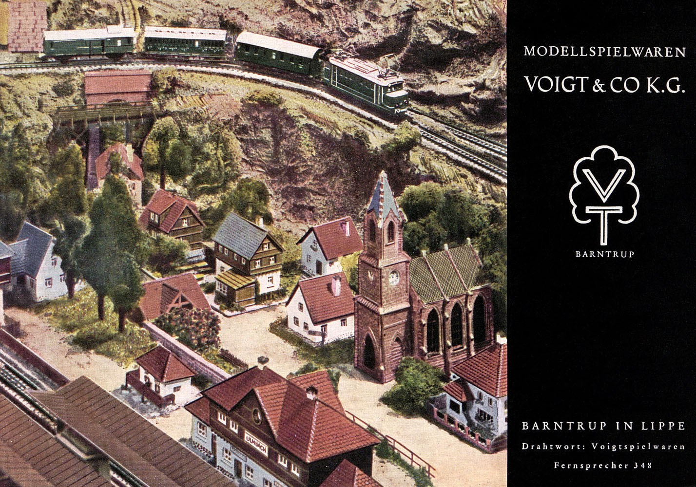 Voigt Modellspielwaren Katalog 1956
