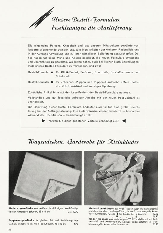 Wernicke Hauptkatalog 1962-1963