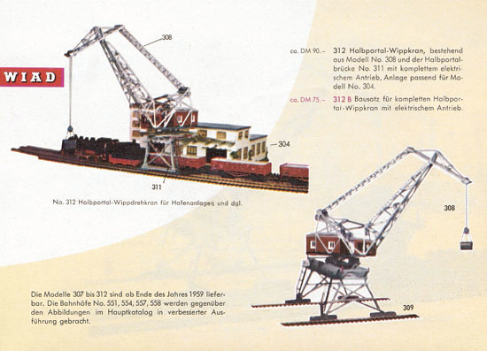 Wiad Katalog Neuheiten 1959