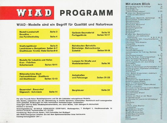 Wiad Katalog 1964