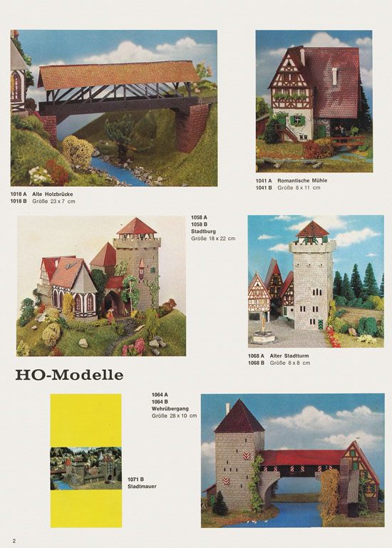 WIAD Modelle Katalog Nr. 14 1971