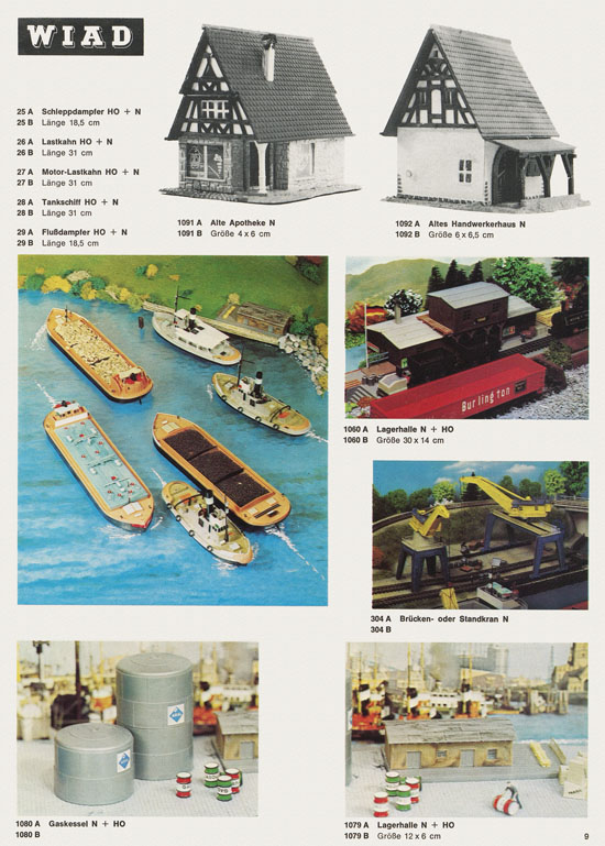 WIAD Modelle Katalog Nr. 14 1971